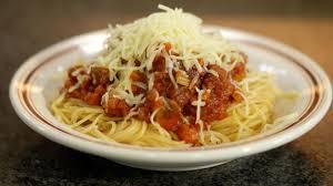 Spaghetti bolognese